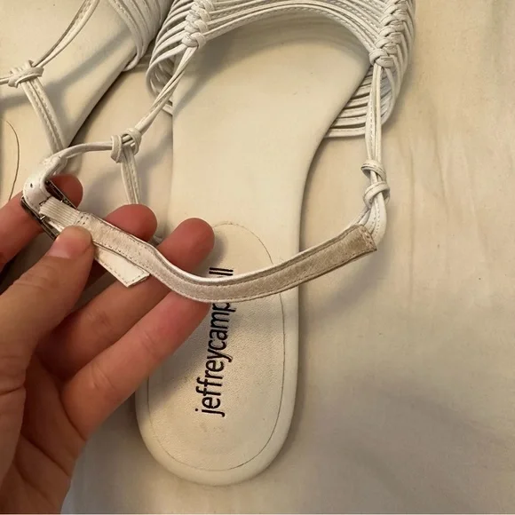 Jeffrey Campbell White Leather Myron Pointed toe flats - Picture 8 of 10